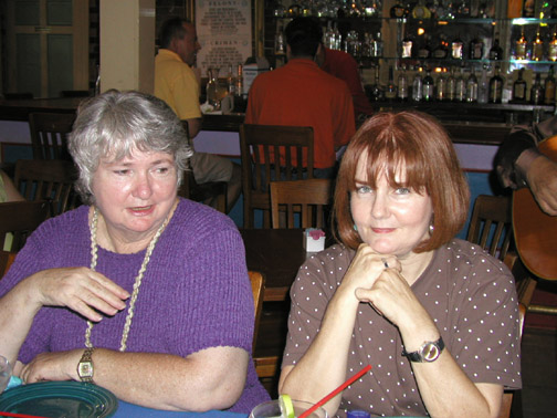 Doris & Barbara at Margarita's mexican resturant